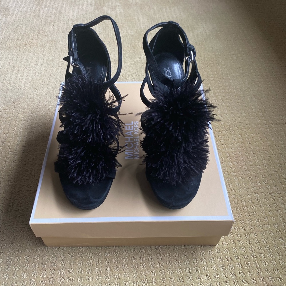 Michael Kors Fara suede sandal